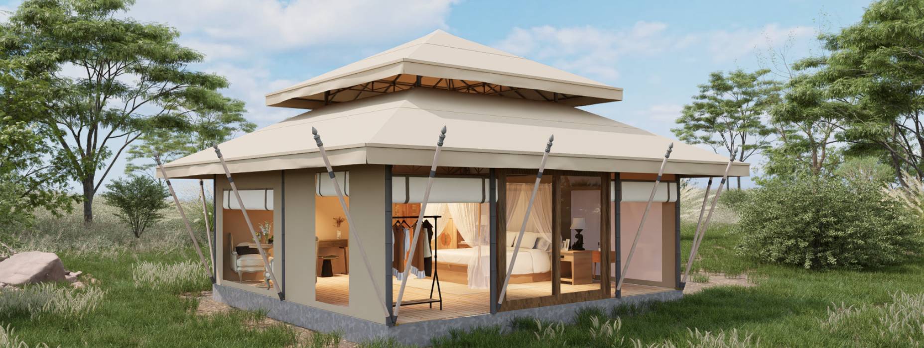 西区户外野奢帐篷